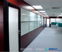 双玻板式隔断
